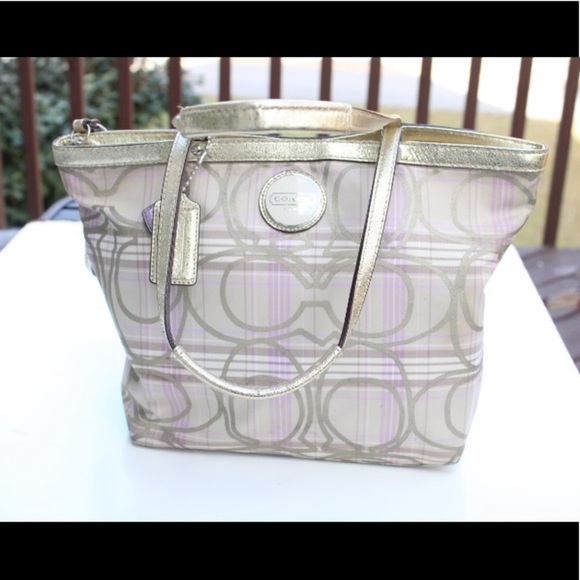 Coach signature logo tote bag - Picture 1 of 16